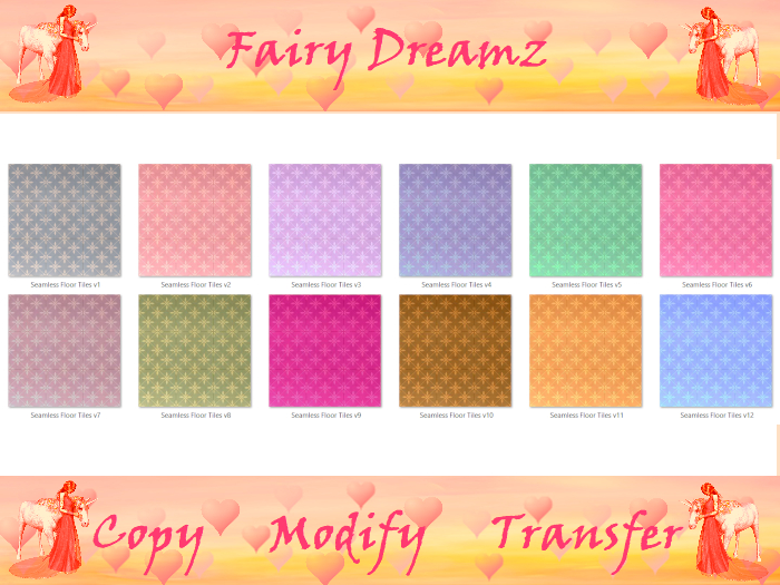 12 Seamless Floor Tiles Textures