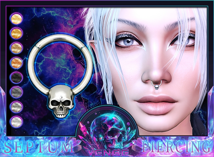 VENGE - 'Thanatos' Septum Piercing 