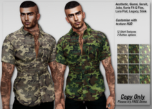 *DCDM* Jeff Shirt Set: Camo A 