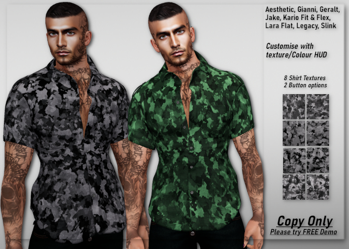 *DCDM* Jeff Shirt Set: BB1