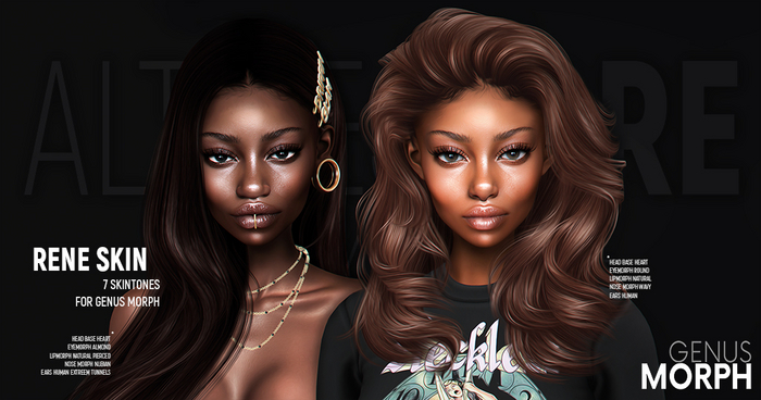 [ALTICE] GENUS MORPH SKIN - RENE (regular&4k)