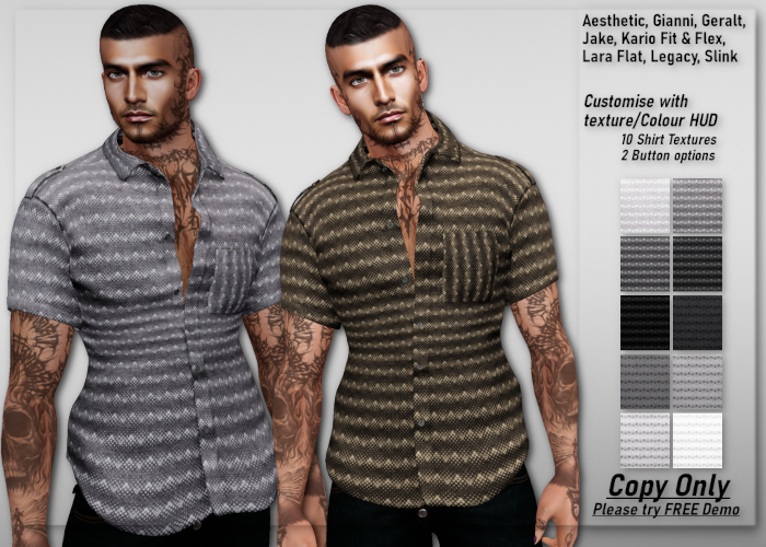 *DCDM* Jeff Shirt Set: AB5