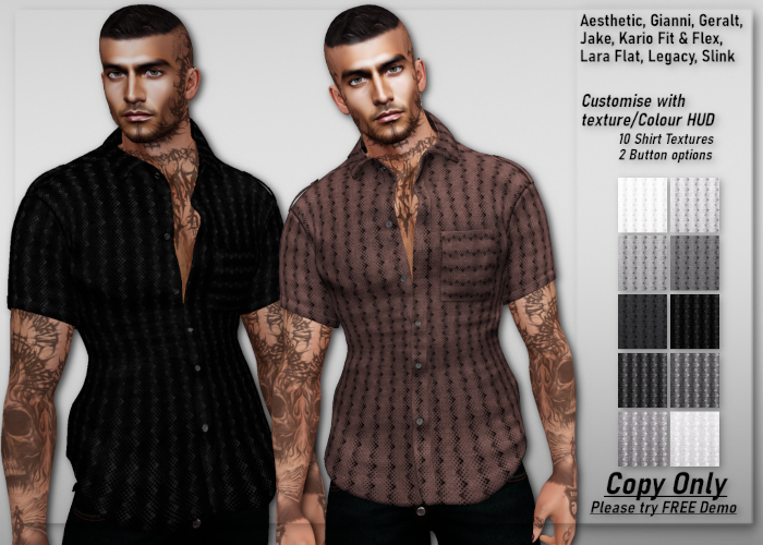 *DCDM* Jeff Shirt Set: AB4