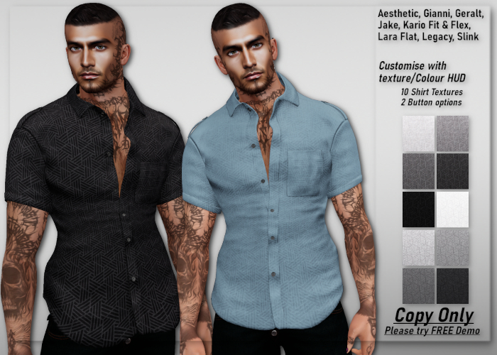 *DCDM* Jeff Shirt Set: AB2
