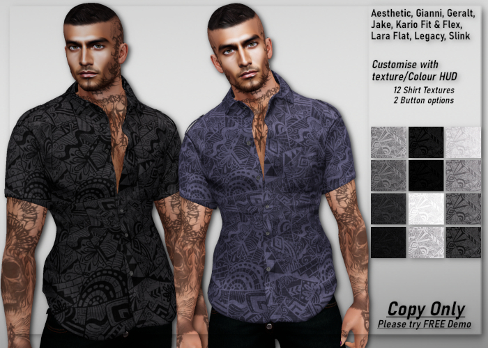 *DCDM* Jeff Shirt Set: AB1