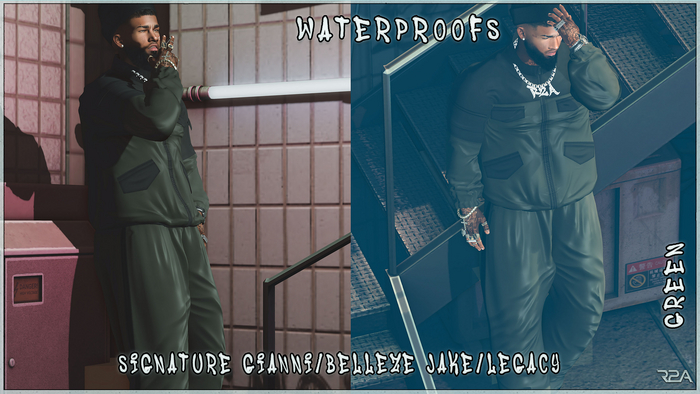 R2A- WaterProofs Green