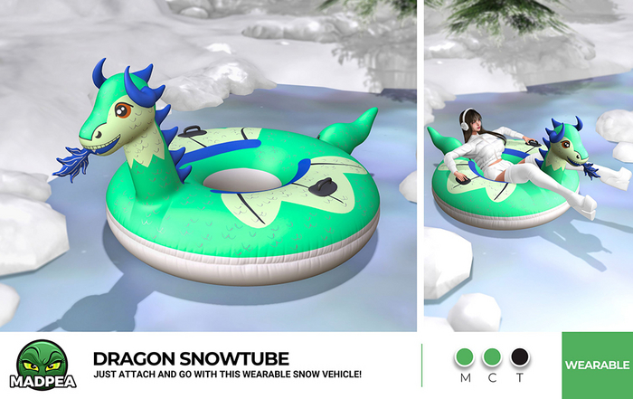 MadPea Dragon Snowtube