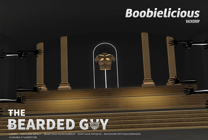 Boobielicios Backdrop - The Bearded Guy
