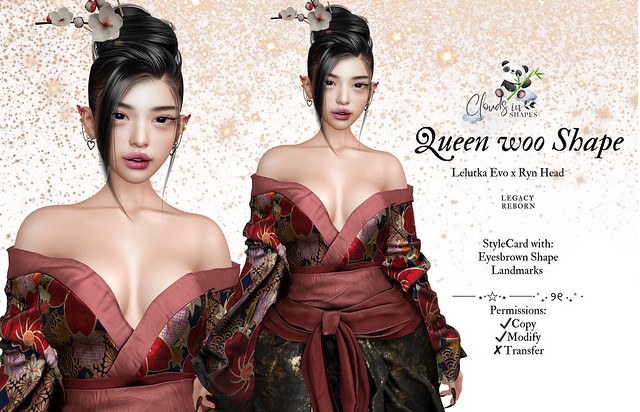 Lelutka Ryn Queen Woo  Shape
