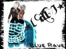 *(DL)* Blue Rave Outfit