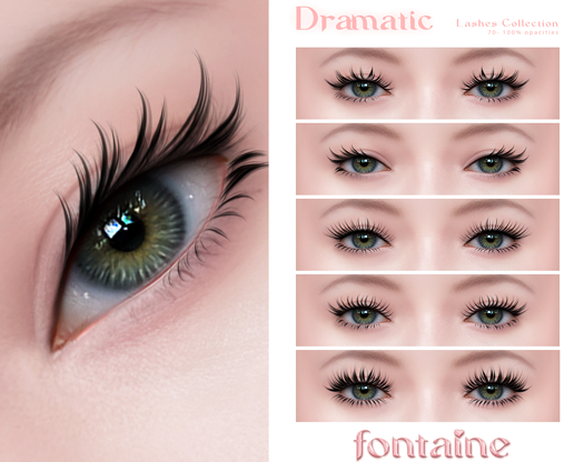 Fontaine Cosmetics - Dramatic Lashes Collection - DEMO