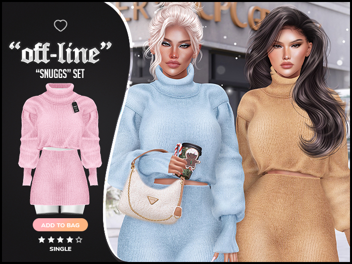 "Off-Society" x "Snugg" Set / Softy