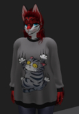 ~RKK~ Cat claw sweat shirt Maitreya