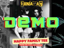 runaway: happy family tee! (DEMO)