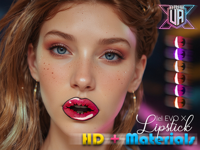 [UA-X] HD Lipstick Cartoon - LEL EvoX
