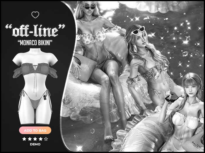 "Off-Line" x "Monaco" Bikini / Demo