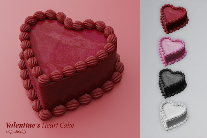 KLN SZN - Valentine's Heart Cake