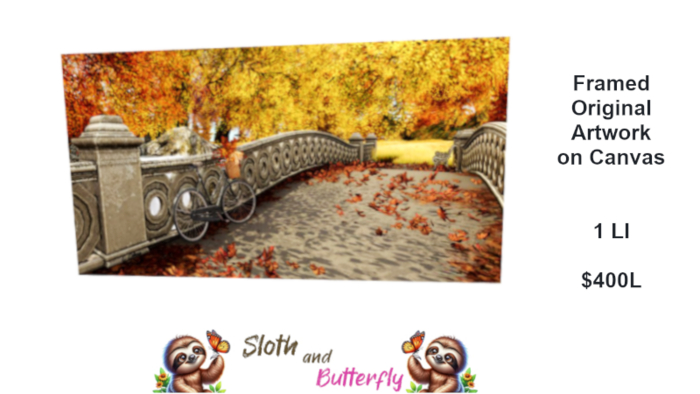 Love Valley Bridge_ Canvas Mounted Artwork