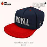 [Bad Unicorn] Royal Title Snapback OG (2015)