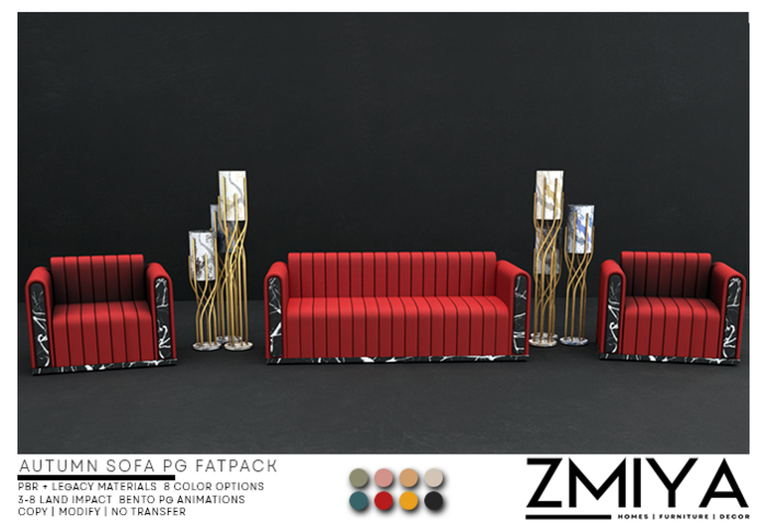 ZMIYA Autumn Sofa PG Fatpack