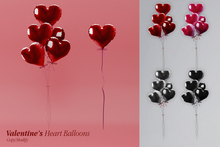 KLN SZN - Valentine's Heart Balloons