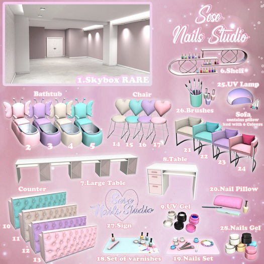 24. Sese - Nails Studio - Sofa