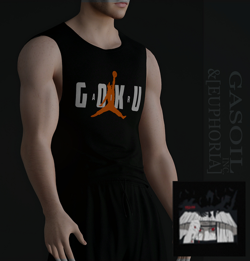 [GL - inc.] - [EUPHORIA] - Nolan Tanktop Black samurai