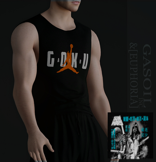 [GL - inc.] - [EUPHORIA] - Nolan Tanktop Black Starwars