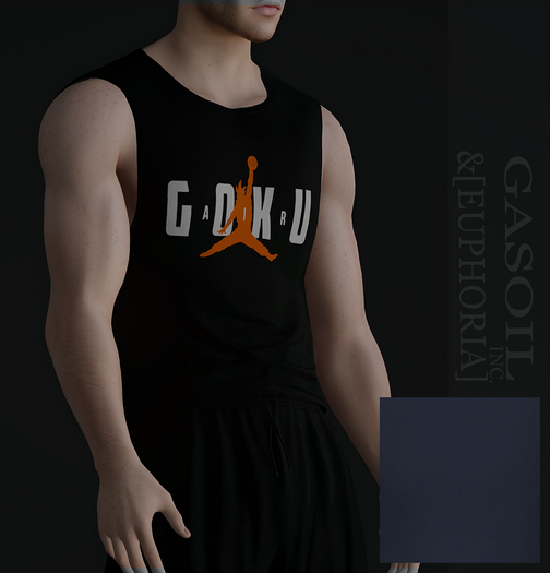 [GL - inc.] - [EUPHORIA] - Nolan Tanktop Blue