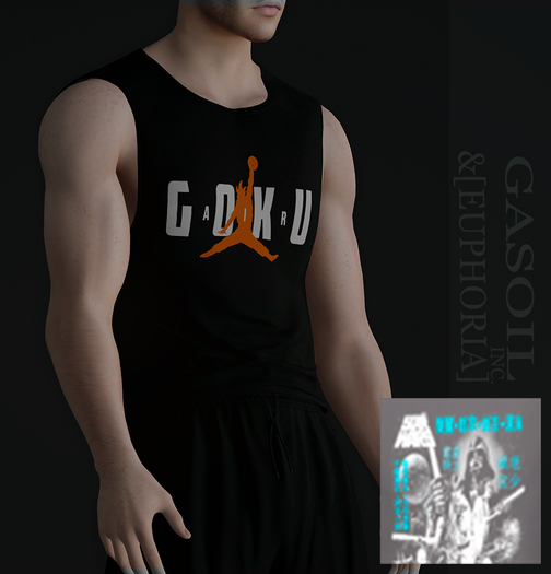 [GL - inc.] - [EUPHORIA] - Nolan Tanktop Gray Star