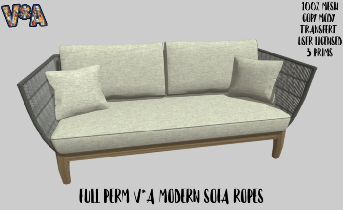 FULL PERM V*A MODERN SOFA ROPES