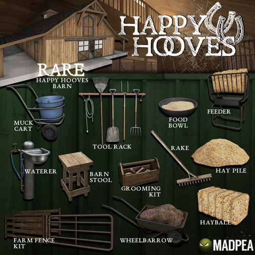 MadPea Happy Hooves - Rake