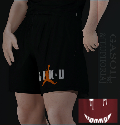 [GL - inc.] - [EUPHORIA] - Aaron shorts Red smile