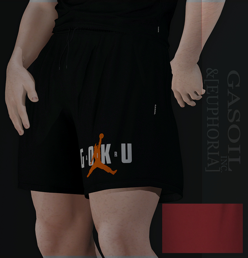 [GL - inc.] - [EUPHORIA] - Aaron shorts Red