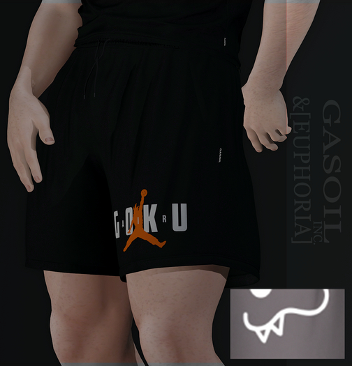 [GL - inc.] - [EUPHORIA] - Aaron shorts Gray face