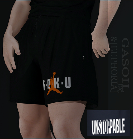 [GL - inc.] - [EUPHORIA] - Aaron shorts Blue unstoppable Gift