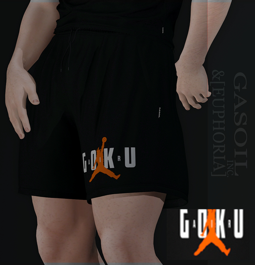[GL - inc.] - [EUPHORIA] - Aaron shorts Black Goku