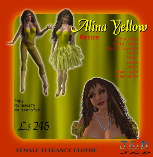 Alina Yellow