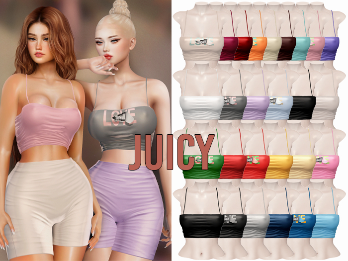 -[ vagrant ]- Gianna Top - Juicy