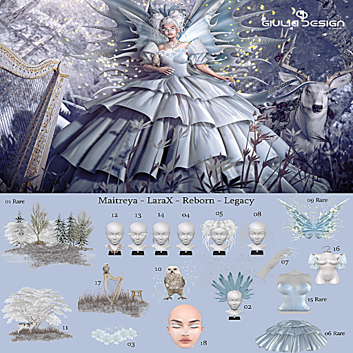 04. [GIULIADESIGN]-Frost Fairy  Mask