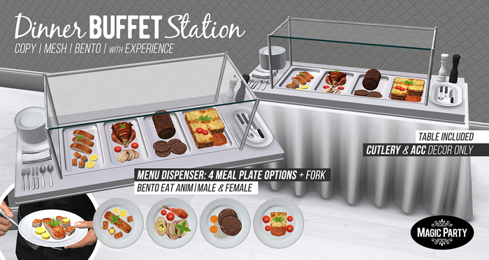 Dinner Buffet Station [BENTO]