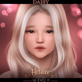[Heaux] Daisy - Snow  *Velour Tone