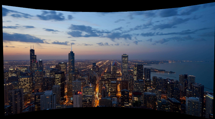 Skybox cityscape UHD view