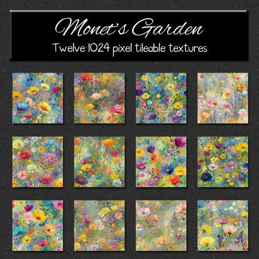 *Wallflowers* Monet's Garden
