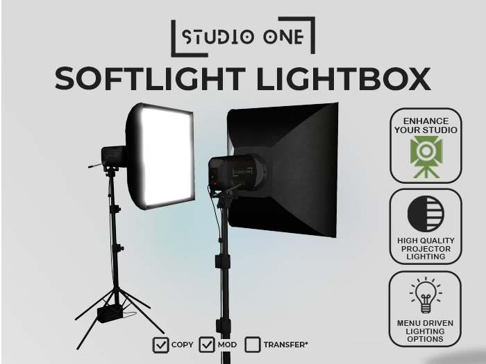 StudioOne - Photography Light - Softlight Lightbox Projector Light