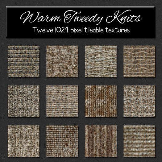 *Wallflowers* Warm Tweedy Knits