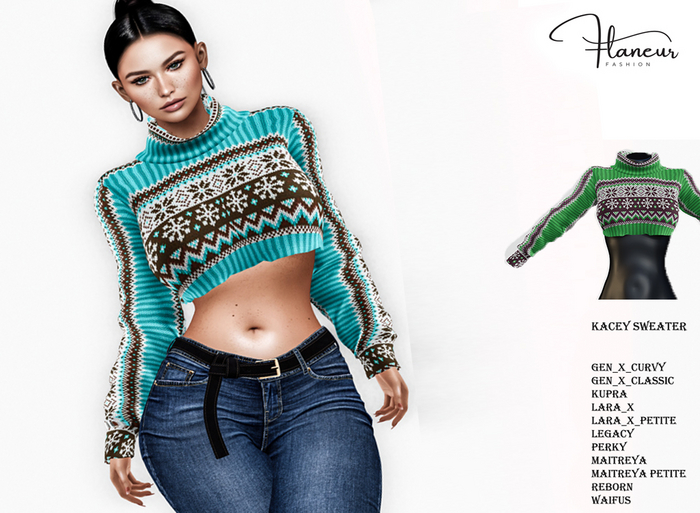 [Flaneur] Kacey Top Green 