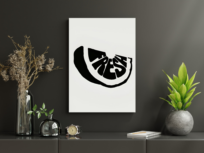 Chromadust ::  Psych Lemon Fresh Canvas Art