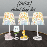 {DWDK} Animal Lover Lamp Pack