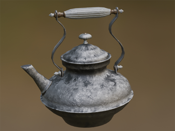 Vintage Kettle, Steel